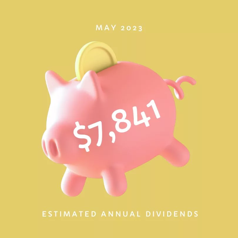 May 2023 – 1099 Dividend income