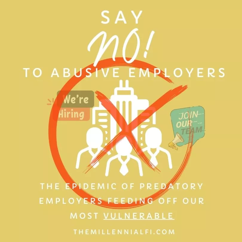 Say “No” to Abusive Employers