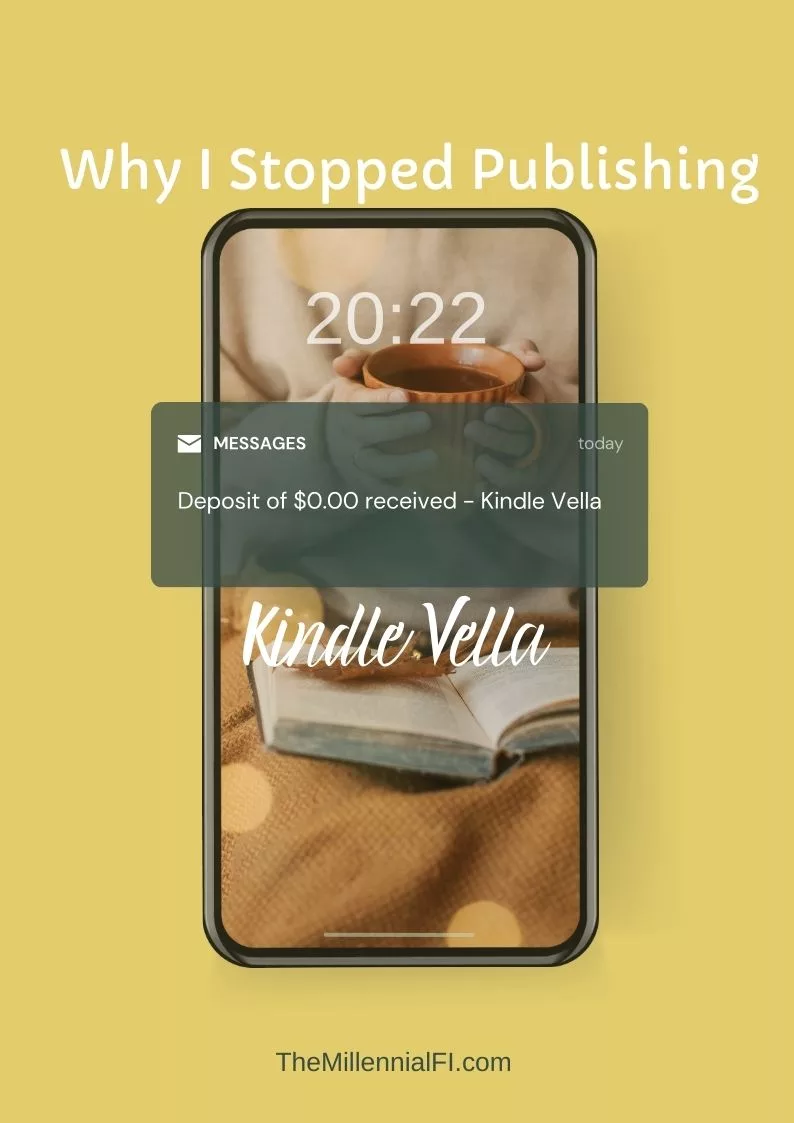 Kindle Vella – Why I Stopped Publishing